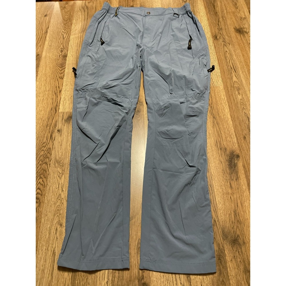 Outdoorsports Pants, Women's Size Large, Blue, Jogger Pants, Zip pockets